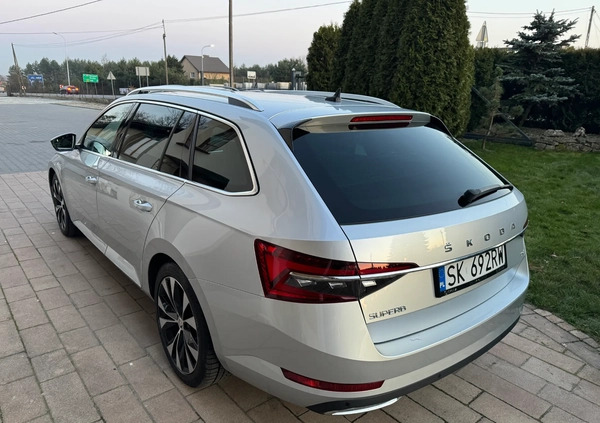 Skoda Superb cena 119494 przebieg: 96200, rok produkcji 2019 z Kępno małe 154